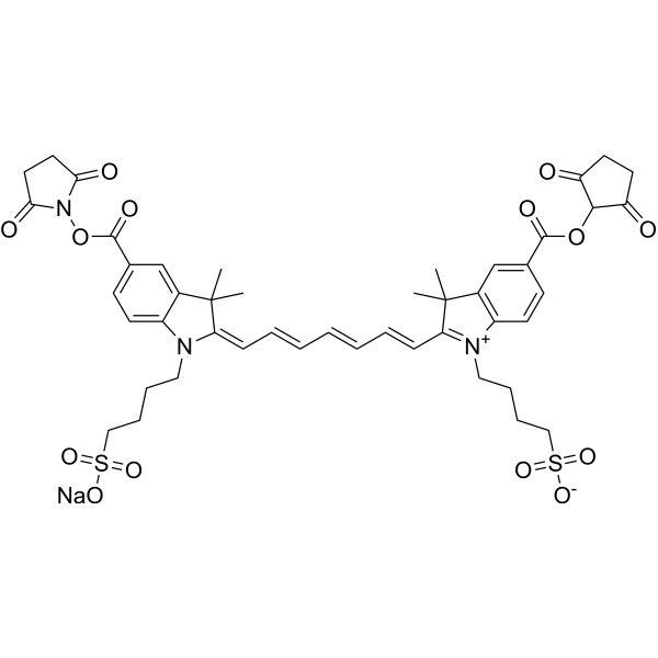 Sulfo ICG bis-NHS ester